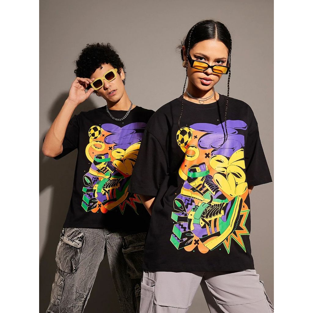 Camiseta outfit Oversized streetwear Estilo rap, streetwear, e atitude ...