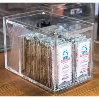 Porta Saches de Açúcar e Adoçante (Cantinho do Café)