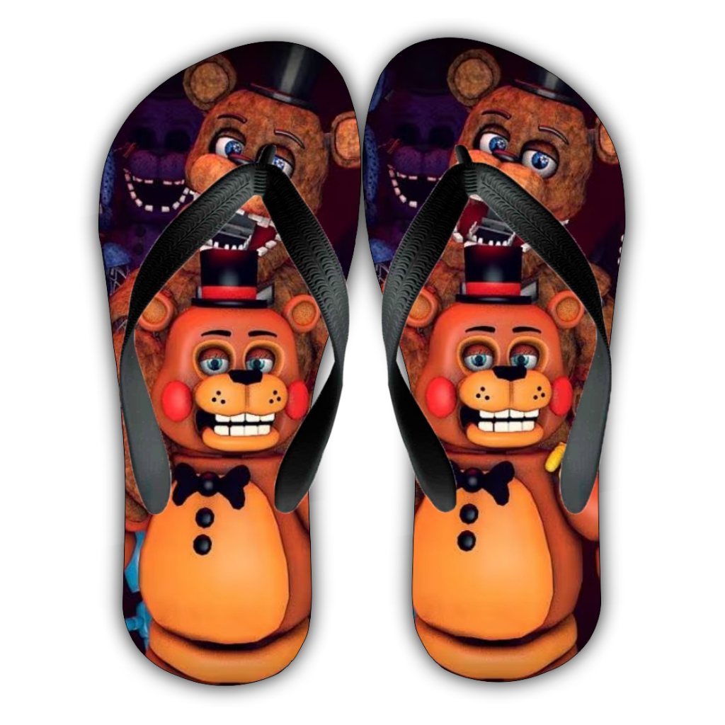 Chinelo FIVE NIGHTS AT FREDDY'S Adulto e Infantil Unissex