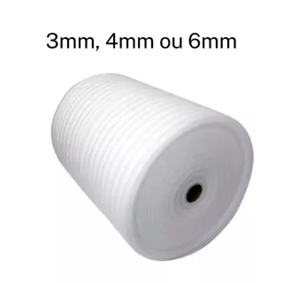 Manta Polietileno Expandido 3/4/6mm Pisos Proteção Embalagens