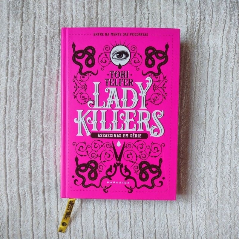 Livro Lady Killers: Assassinas em Série NOVO Capa Dura Darkside Books - Tori Telfer