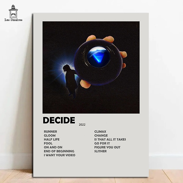 Quadro Placa Decorativa DJO Decide em MDF 28x20cm