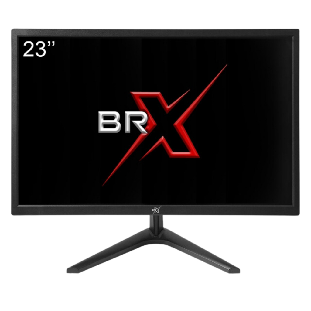 Monitor 23 Polegadas FULL HD LED HDMI VGA Trabalho Estudo Home office ...