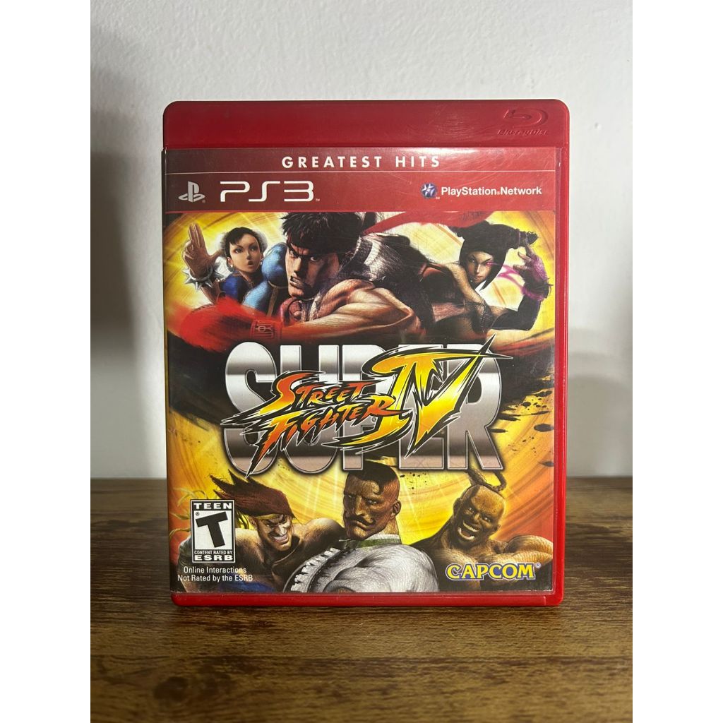 Súper Street Fighters 4 Arcade Edición De Play 3