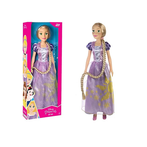 Boneca Rapunzel Gigante 82cm Original Disney Babybrink | Shopee Brasil