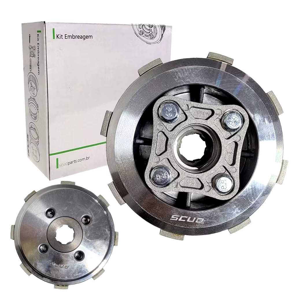 Kit Embreagem SCUD 4 Mola CG 150 | Shopee Brasil