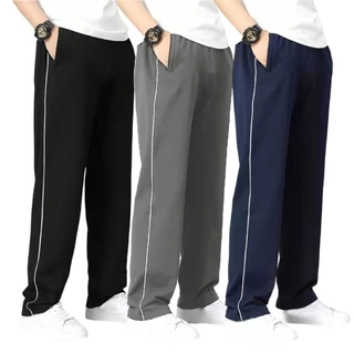 Kit de Calças Masculina Tactel Lisa