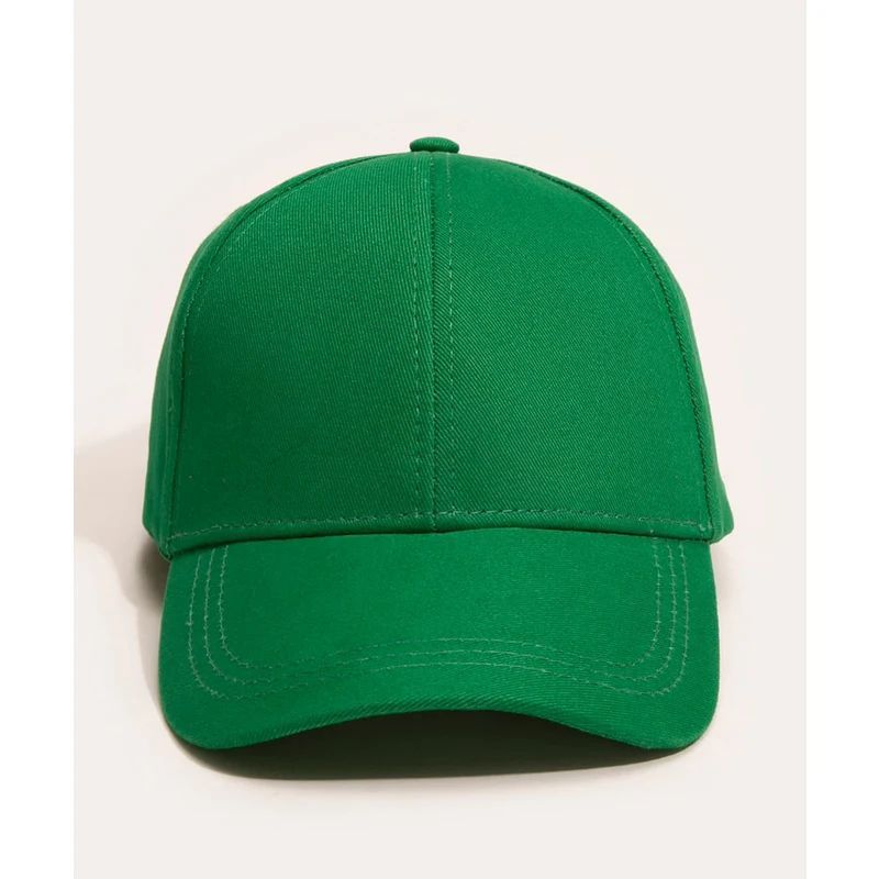 Boné Liso Básico Adulto Unissex Ajustável Aba Curva Em Cores | Shopee ...
