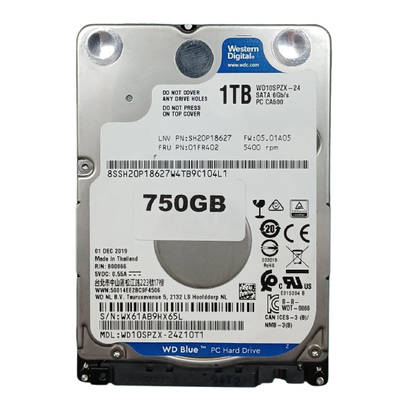 HD 750gb 2.5