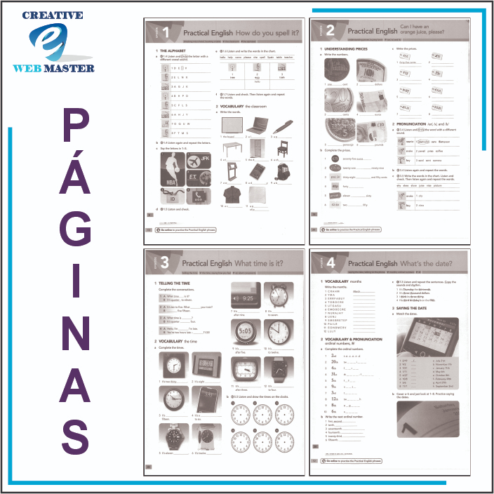 Kit American English File Starter - 3º Ed. - Impressões Coloridas