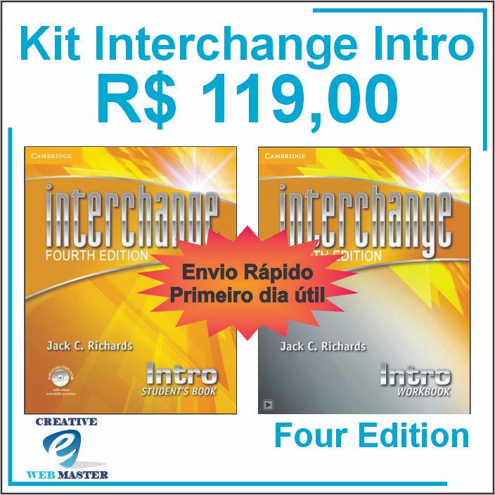 Kit Interchange Intro - 4° edição - Impressões coloridas melhor ...