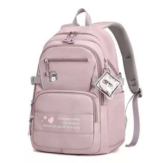 Mochila Bolsa Coreana Escolar De Grande Capacidade P/ Estudante Feminina Impermeável