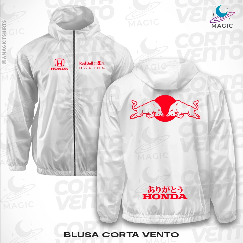 Corta Vento Jaqueta Red Bull Formula Corta Vento F1 Honda Red Bull