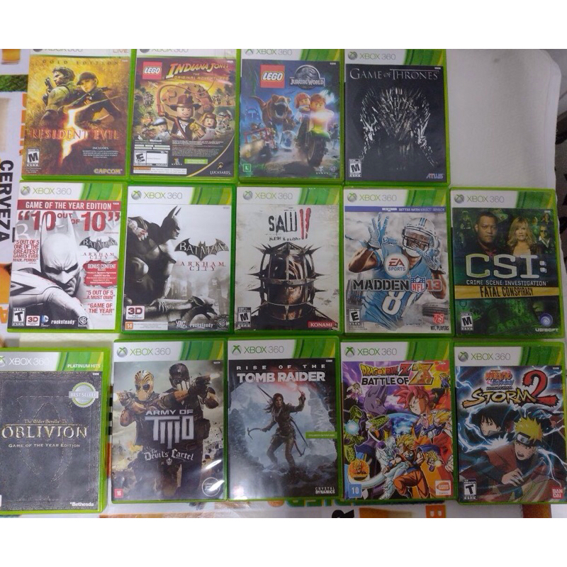 Jogos Xbox 360 - Mídia Física Original -
