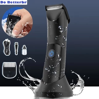 Barbeador Masculino Aparador De Pelos Corporal Sem Fio Elétrico À Prova D'água Recarregável