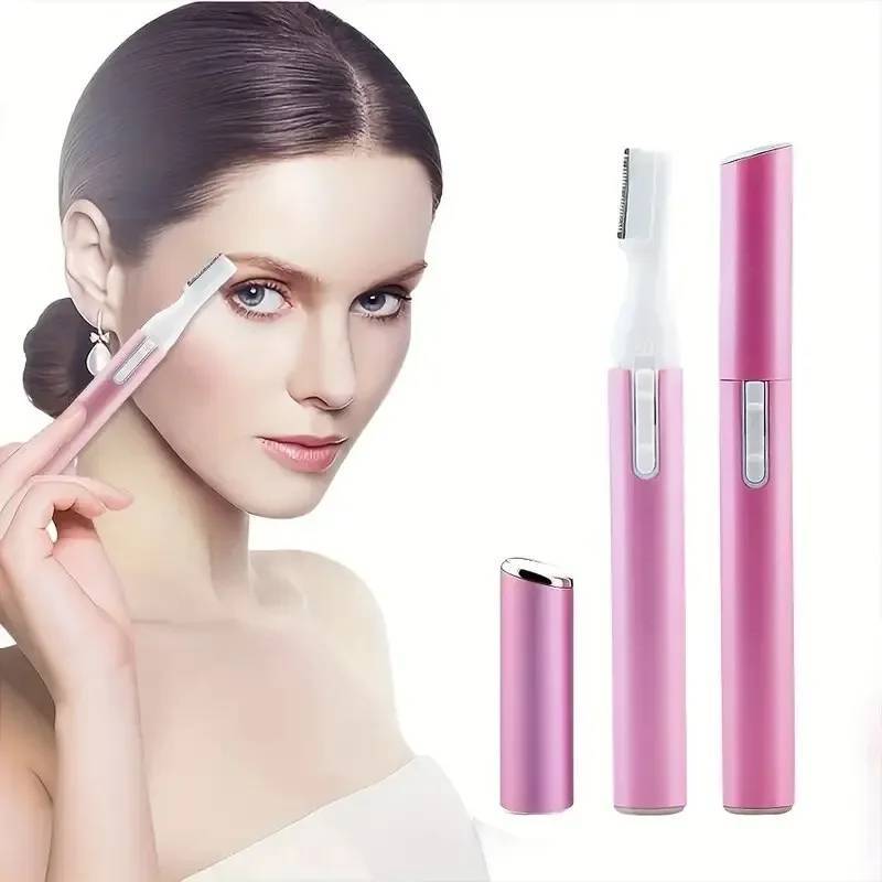 Maquininha Mini Depilador Caneta Aparador Elétrico Sobrancelha Buço