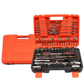 Jogo Ferramentas Completo Maleta Profissional Kit 78 Peças