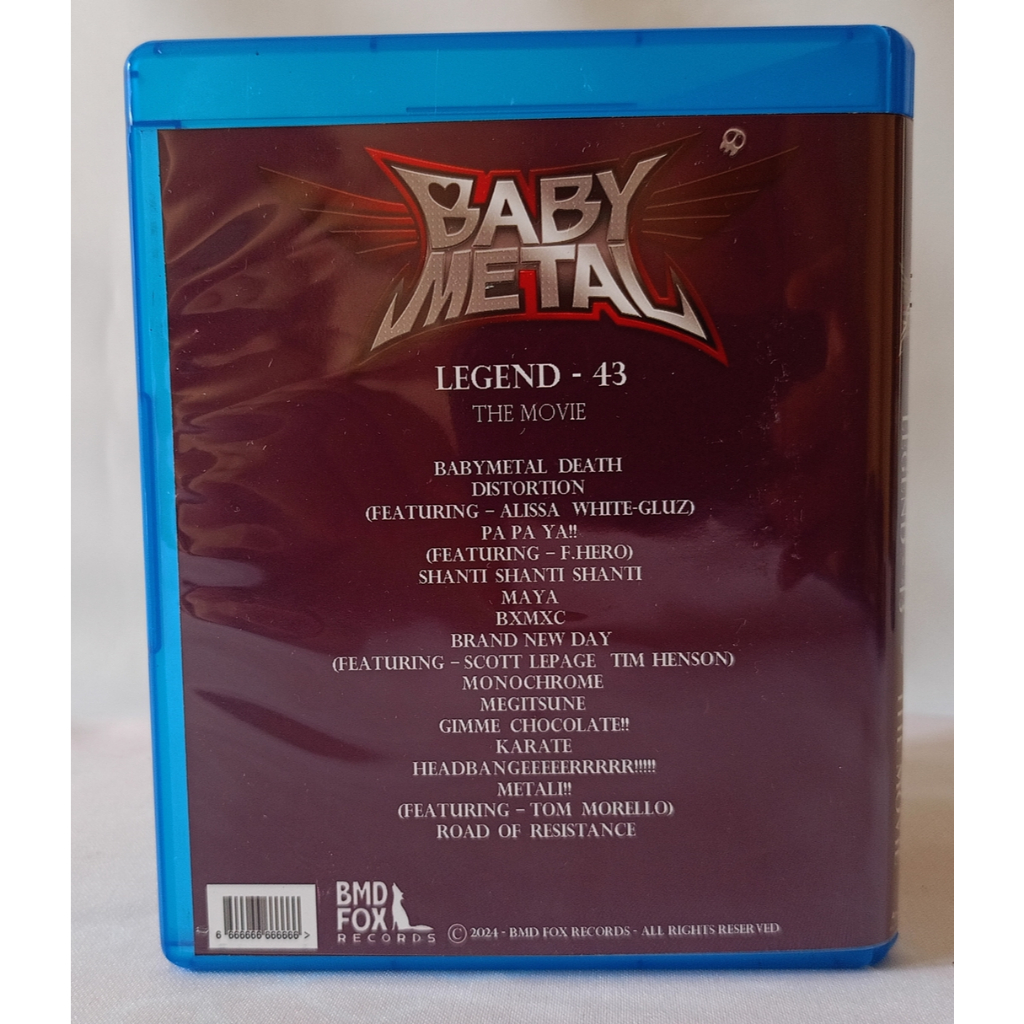 Babymetal - Legend 43 - The Movie (Blu-ray) | Shopee Brasil