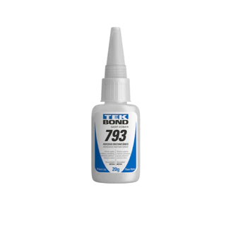 Cola Instantânea 793 20g e 100g - Bico Anti entupimento - Média Viscosidade - Tekbond