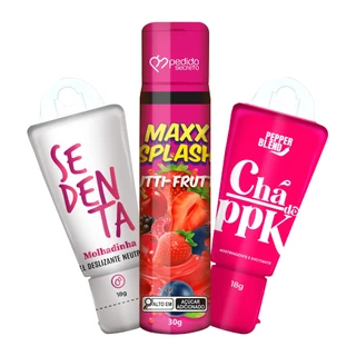Kit 3 Produtos SexShop Gel Lubrificante Neutro Excitante Adstringente Vagina Apertadinha Sexo Oral em Oferta na Shopee