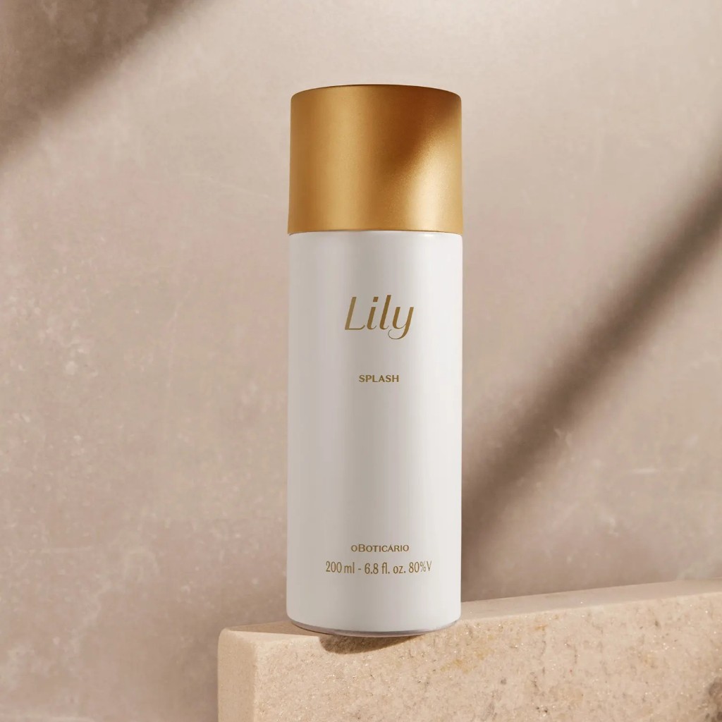 Body Splash Desodorante Colônia Lily 200ml em Oferta na Shopee