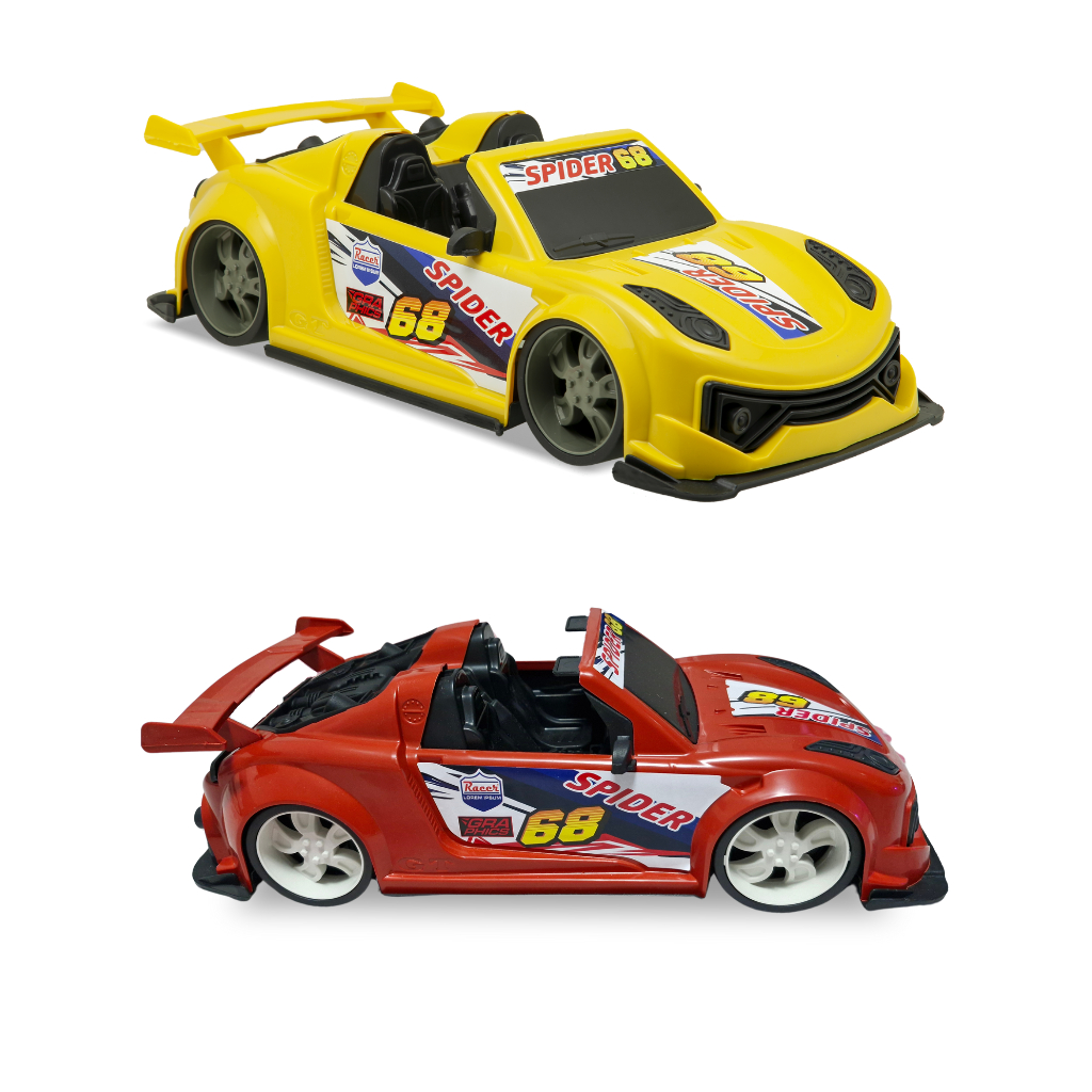 Kit 2 Carrinhos Gigantes Super Heróis 37cm Brinquedo Menino Vários