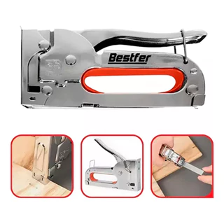 Grampeador Profissional 4/14mm Bestfer em Oferta na Shopee
