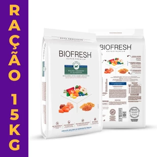 Ração Cães Biofresh Filhotes Raças Grandes E Gigantes 15kg em Oferta na Shopee