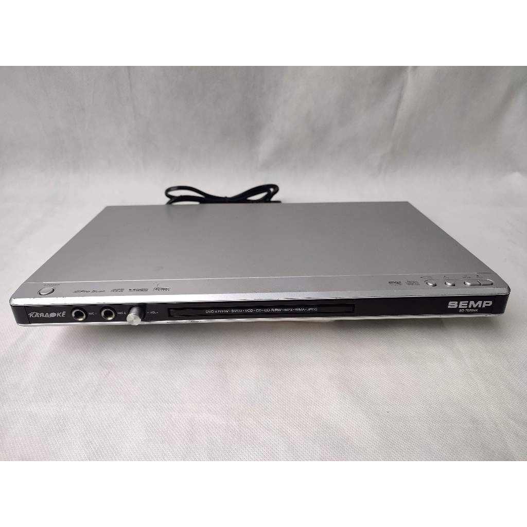 Dvd Player Semp SD-7070VK Karaoke. | Shopee Brasil