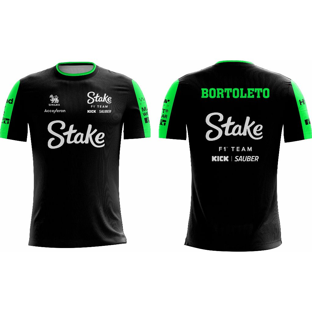 Camiseta Torcedor Bortoleto Kick Sauber Audi 2025