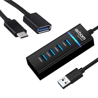 Kit Mobilador 3.0 Hub Usb 4 Portas E Cabo Otg Para Celular em Oferta na Shopee