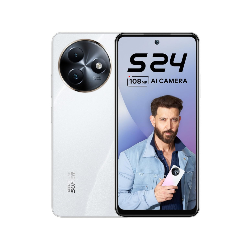 itel S24 6.6インチ 8GB 256GB ホワイト スマートフォン Celular