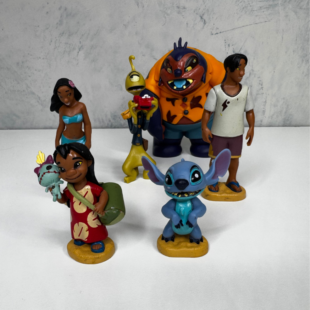 Turma do Stitch Super Fofinho para decorar/colecionar | Shopee Brasil