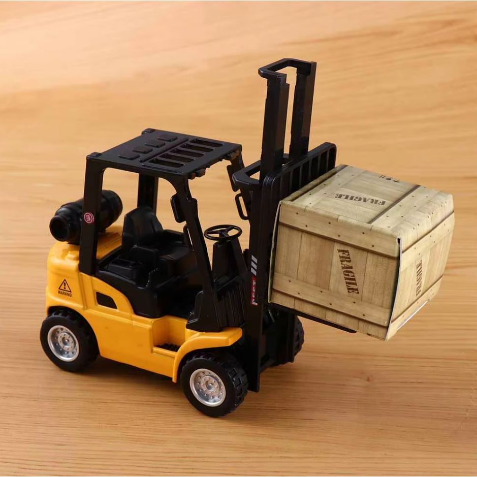 Mini Empilhadeira de Fricção ForkLift - Miniatura de Brinquedo Kit de ...