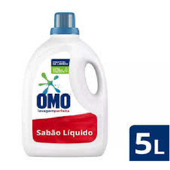 LAVA ROUPAS LÍQUIDO OMO LAVAGEM PERFEITA 5L