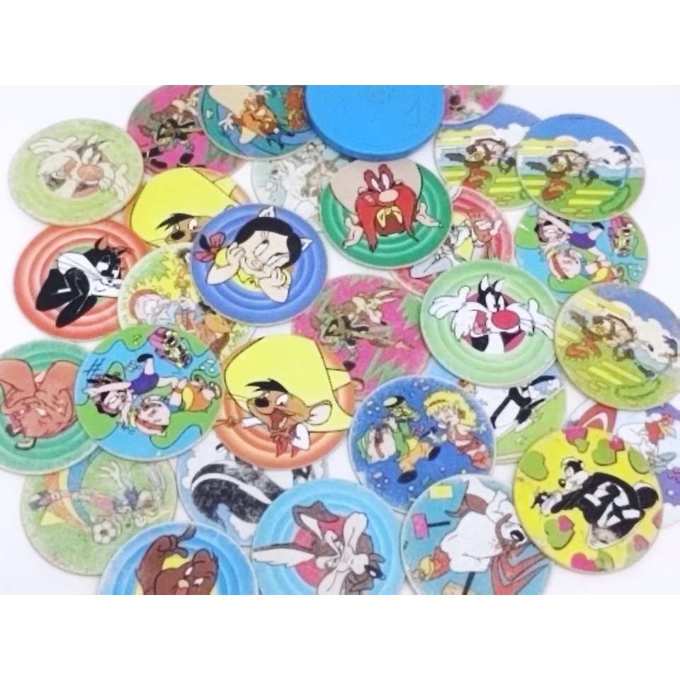 Tazos Looney Tunes Elma Chips Anos 90 (Unidade)