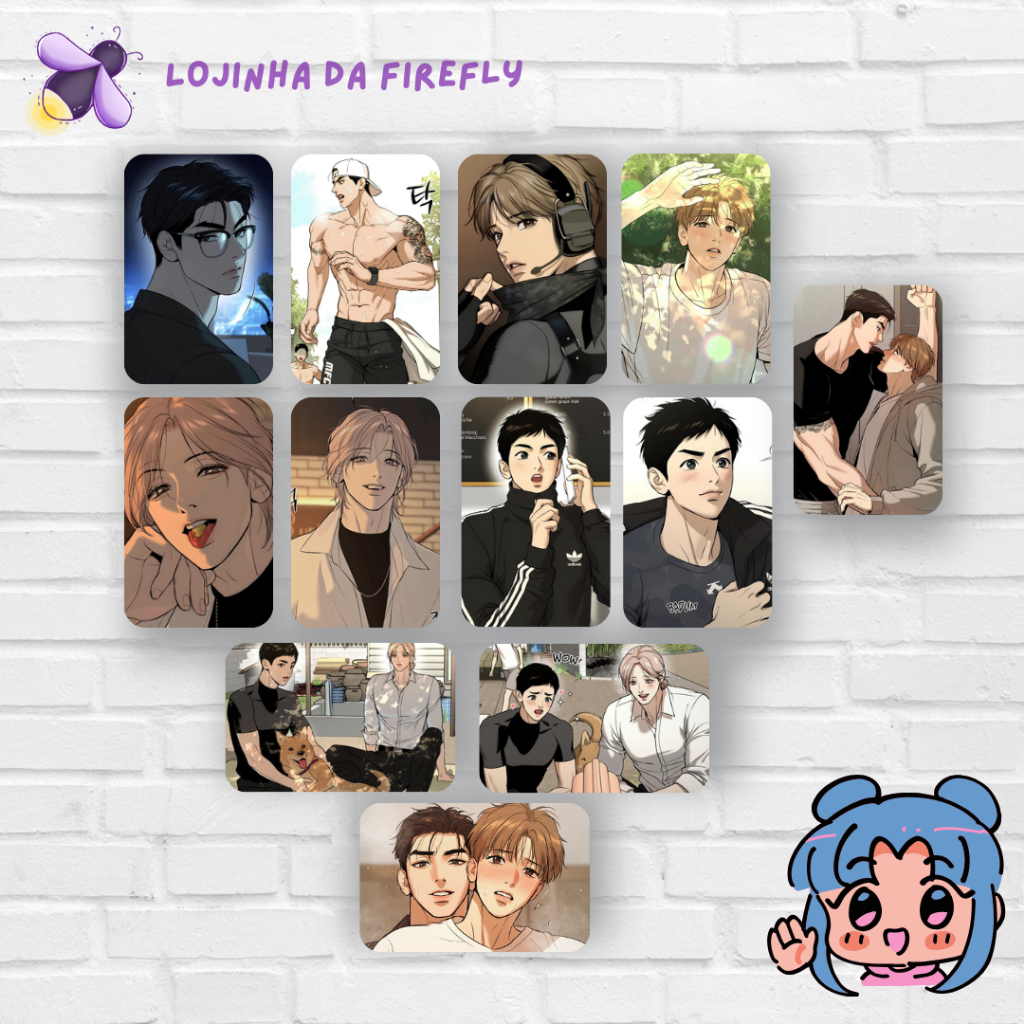 Kit Photocards Jinx manhwa | photocards jinx | Shopee Brasil