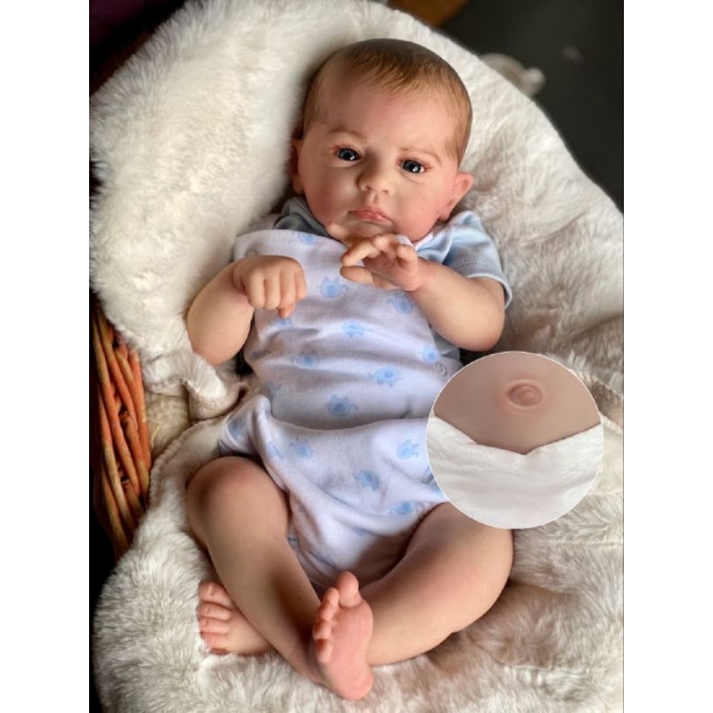 Boneca Infantil Miya Reborn Menina -  Cotiplás