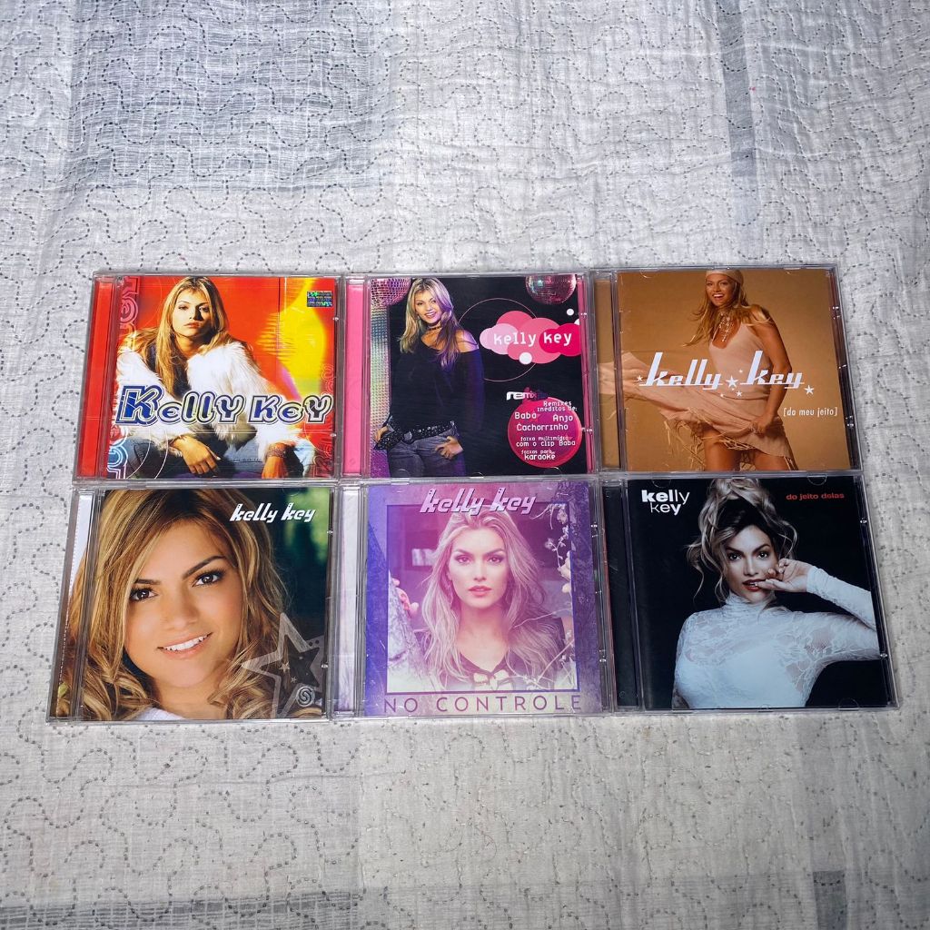 CD's Kelly Key (Original e Todos da Época de Lançamento) Remix, Do Meu ...