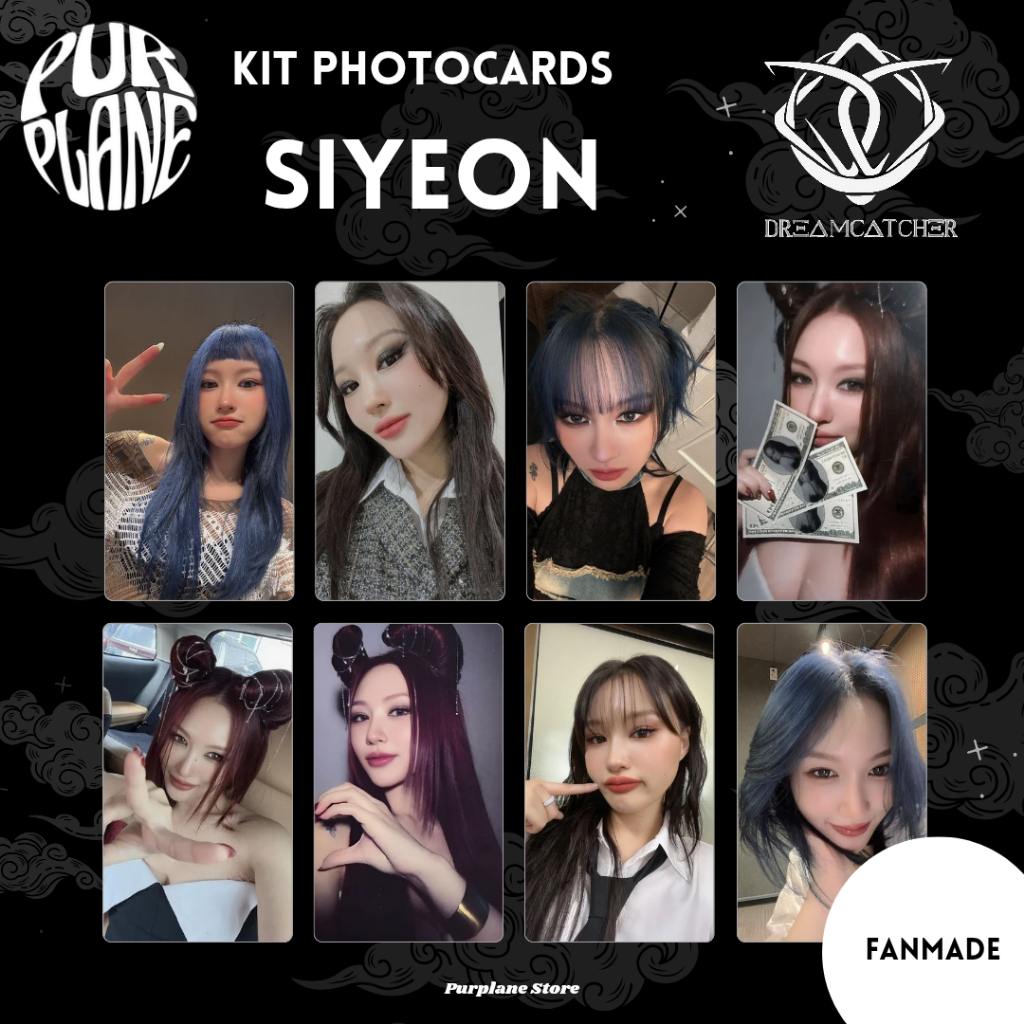 Siyeon Selca Photocards Dreamcatcher K-pop Fanmade | Shopee Brasil
