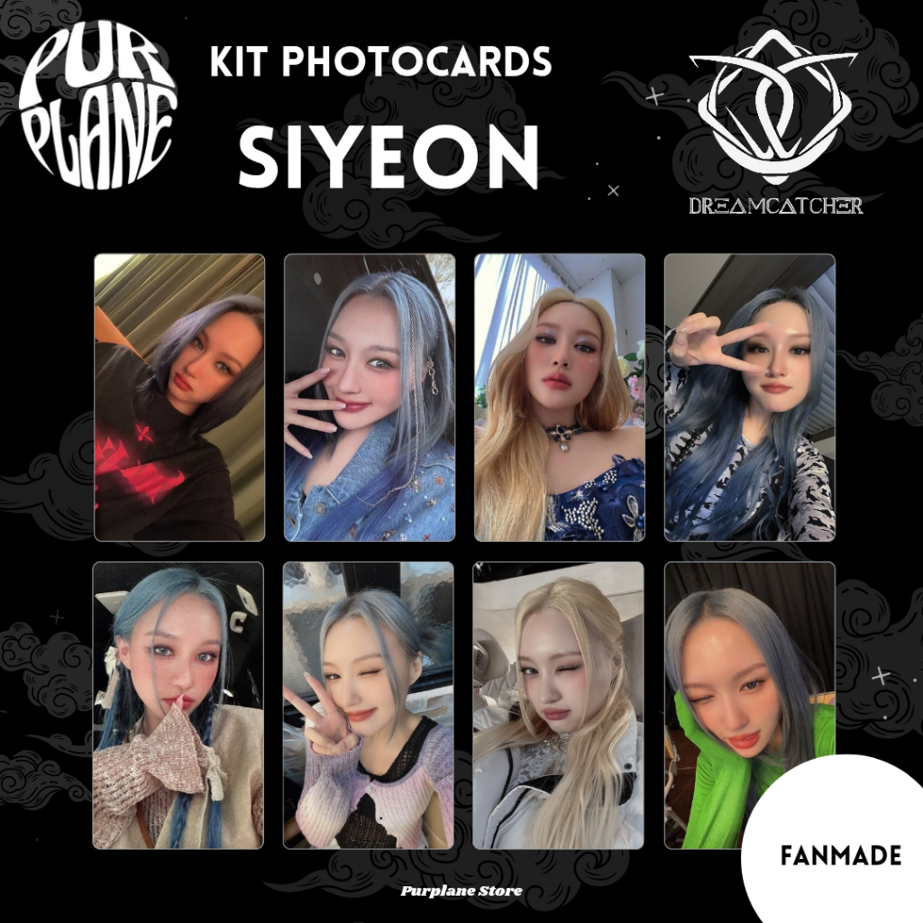 Siyeon Selca Photocards Dreamcatcher K-pop Fanmade | Shopee Brasil