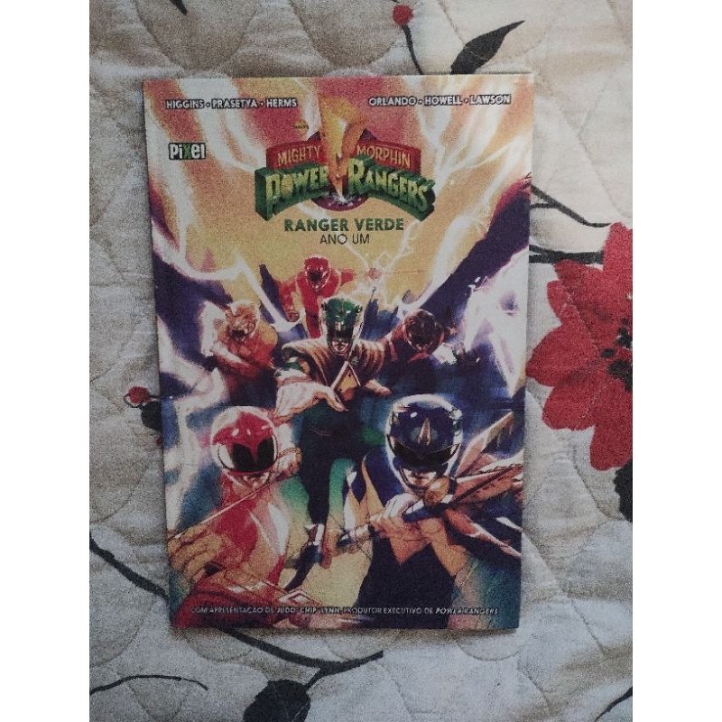 Hq Mighty Morphin Power Rangers: Ranger verde Volume 1 | Shopee Brasil