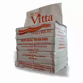 Ração De Sobrevivência Solida SOS Vitta Emergência, Camping, Ração Humana 1 Pacotete De 504g