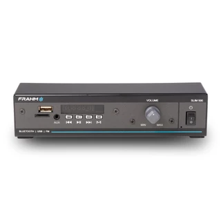 Amplificador Receiver Ambiente Frahm Slim 500 20w Bluetooth Bivolt