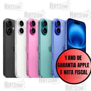 iPhone 16 128GB Original Novo Lacrado com 1 ano de Garantia Apple