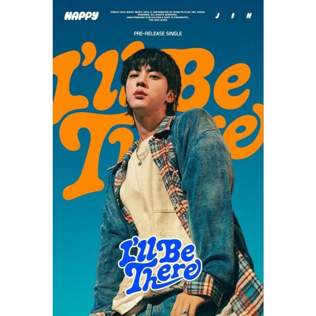 Poster Jin - Cantor - BTS - Kpop | Shopee Brasil