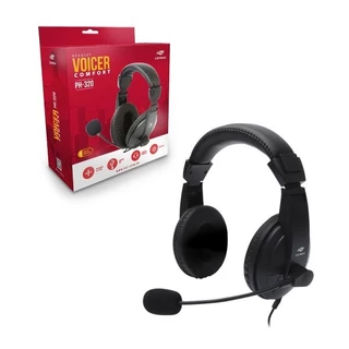 Fone de Ouvido USB - Headset C3-Tech, USB, Voicer Comfort, Preto - PH-320BK