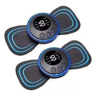 2 Mini Massageadores Portátil Para Eliminar Dores Musculares - Recarregável
