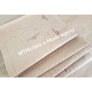 molde para calcinha fio duplo REF3100 MOLDE IMPRESSO P M,G GG separado papel sem corte em Oferta na Shopee