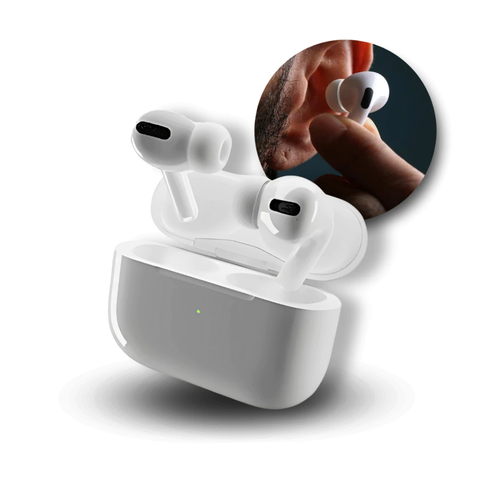 Fone de Ouvido Sem Fio Airpods PRO Com Cancelamento De Ruído Bluetooth Pop-Up para iOS e Android